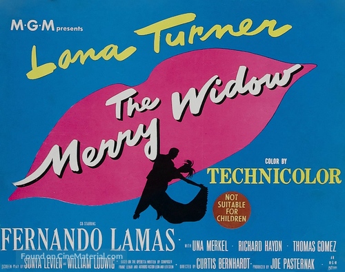 The Merry Widow - Australian Movie Poster