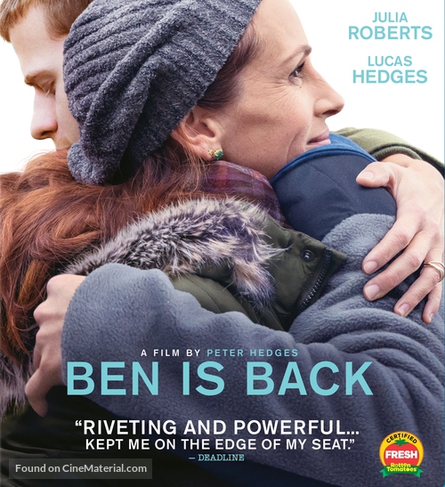 Ben Is Back - Blu-Ray movie cover