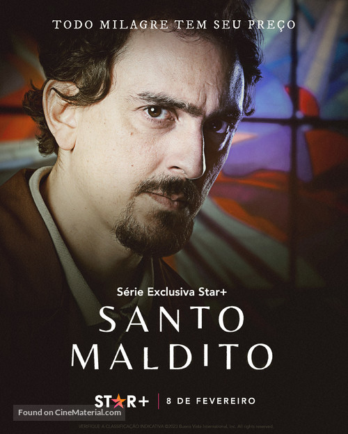 &quot;Santo Maldito&quot; - Brazilian Movie Poster