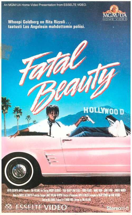Fatal Beauty - Finnish VHS movie cover