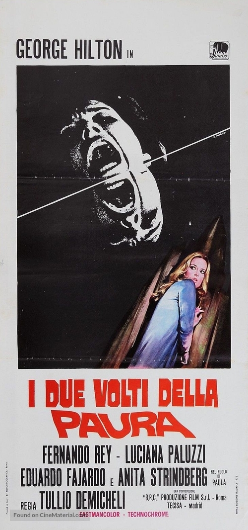 Coartada en disco rojo - Italian Movie Poster