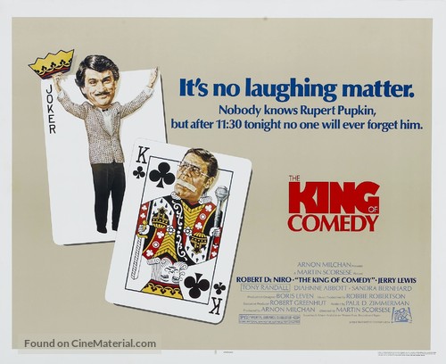 The King of Comedy - Movie Poster