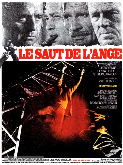 Le saut de l&#039;ange - French Movie Poster