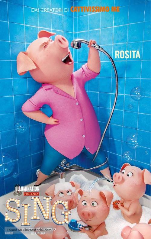 Sing - Italian Movie Poster