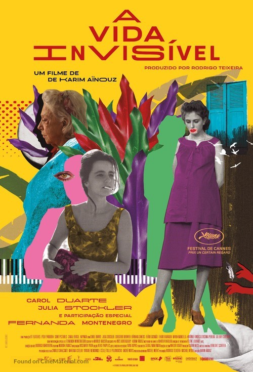 A Vida Invis&iacute;vel - Brazilian Movie Poster