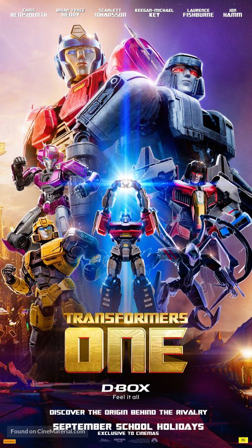 Transformers One - Australian Movie Poster