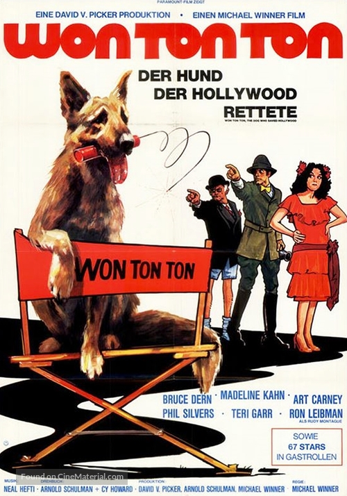 Won Ton Ton, the Dog Who Saved Hollywood - German Movie Poster
