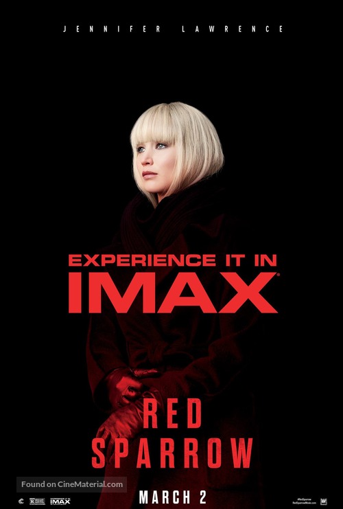 Red Sparrow - Movie Poster