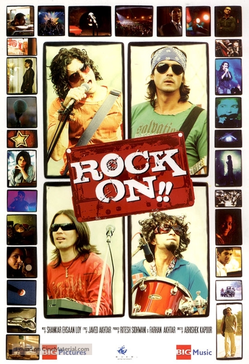 Rock On - Indian Movie Poster