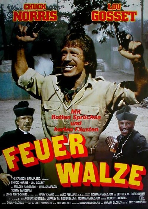 Firewalker - German Movie Cover