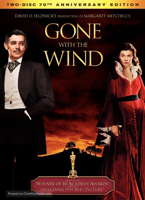 Gone with the Wind - DVD movie cover