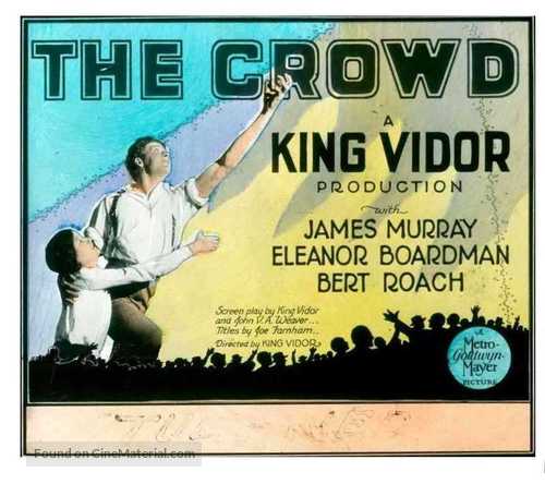 The Crowd - poster