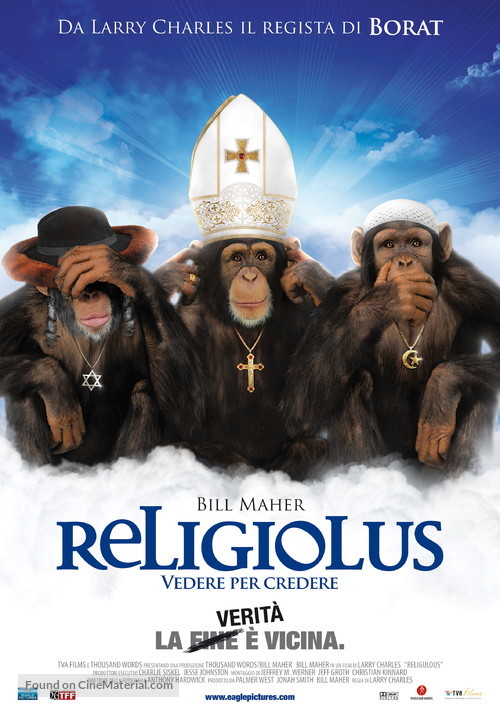 Religulous - Italian Movie Poster