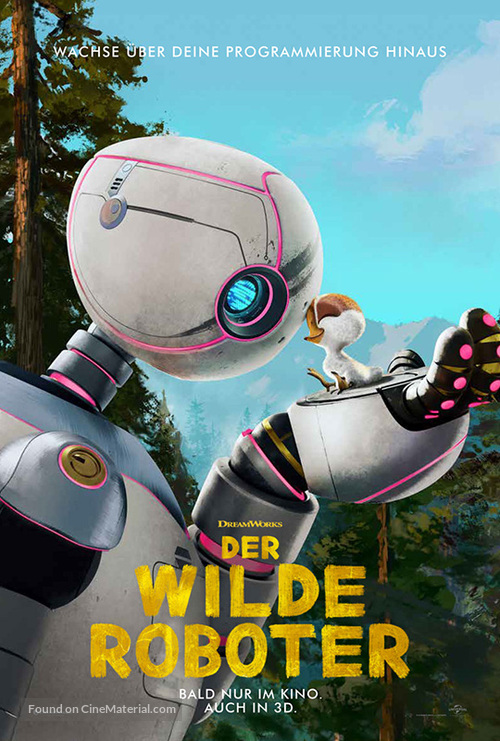 The Wild Robot - Austrian Movie Poster