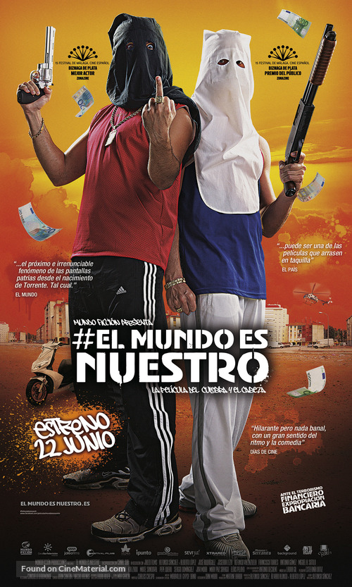 El mundo es nuestro - Spanish Movie Poster