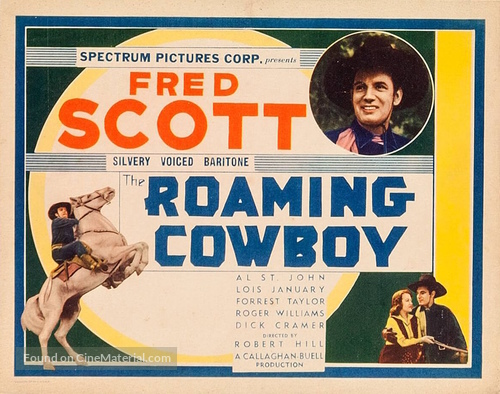 The Roaming Cowboy - Movie Poster