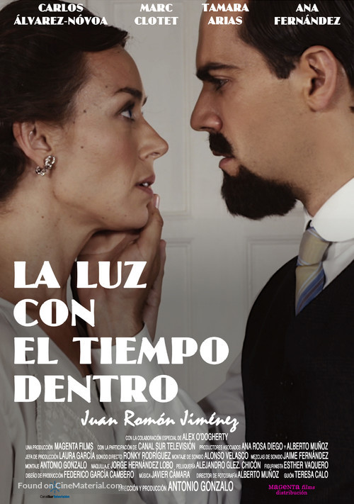 La luz con el tiempo dentro - Spanish Movie Poster