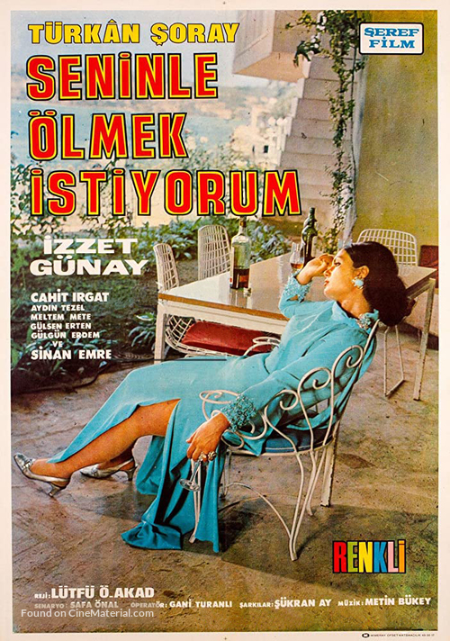 Seninle &ouml;lmek istiyorum - Turkish Movie Poster