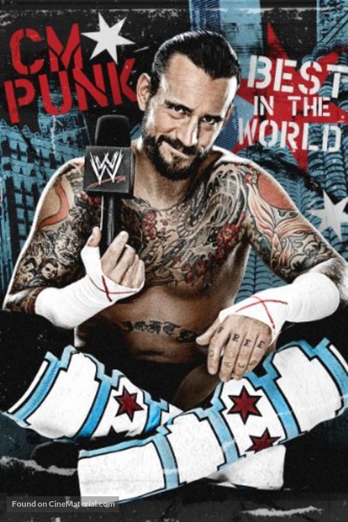 WWE: CM Punk - Best in the World - DVD movie cover