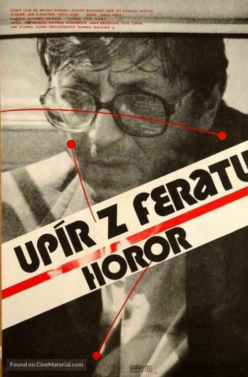 Up&iacute;r z Feratu - Czech Movie Cover
