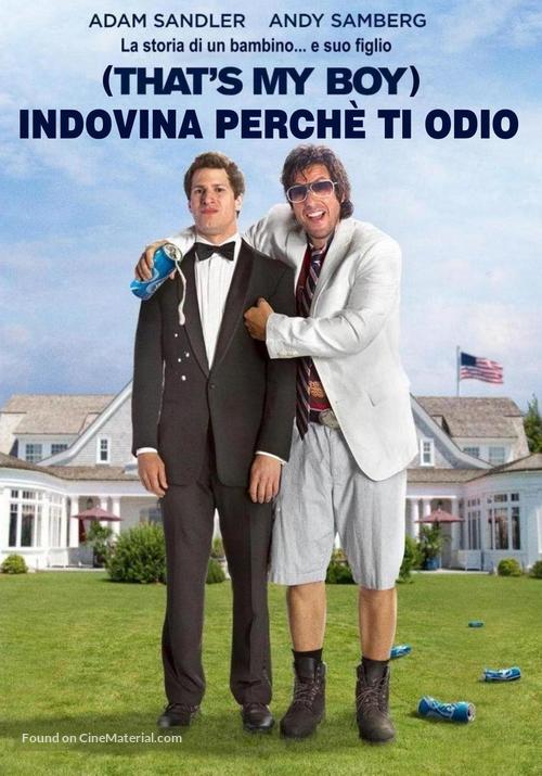 That&#039;s My Boy - Italian DVD movie cover