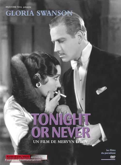 Tonight or Never - French DVD movie cover