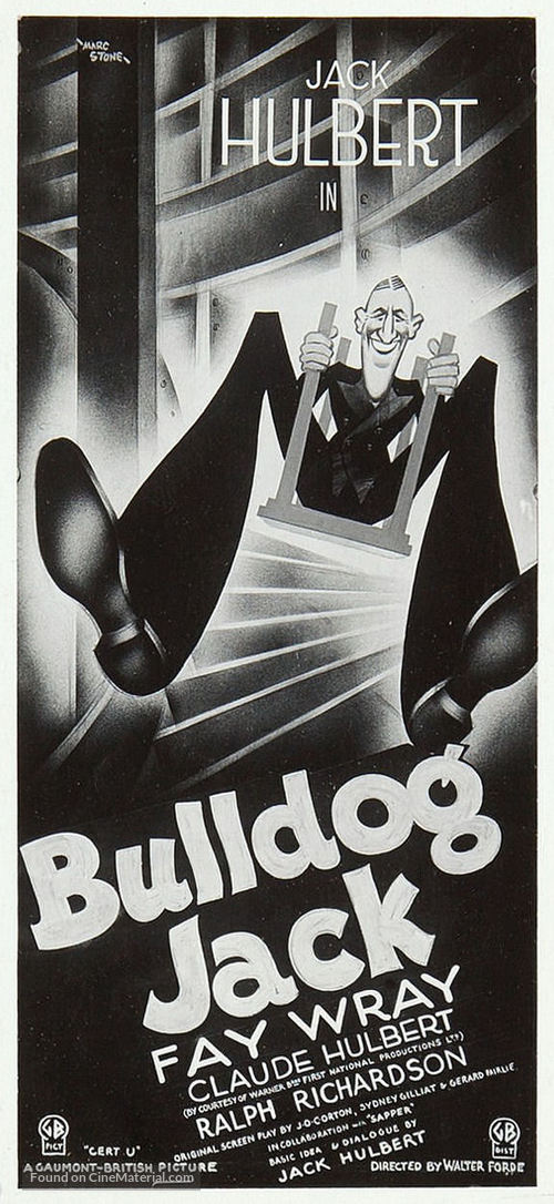 Bulldog Jack - British poster