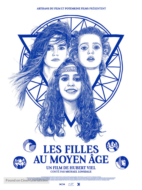 Les Filles au Moyen &Acirc;ge - French Movie Poster