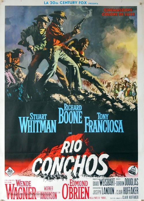 Rio Conchos - Italian Movie Poster