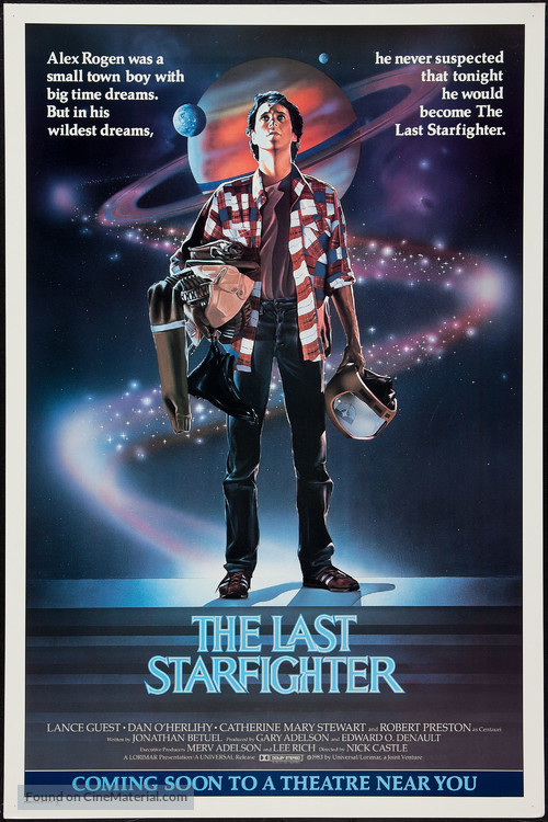 The Last Starfighter - Advance movie poster