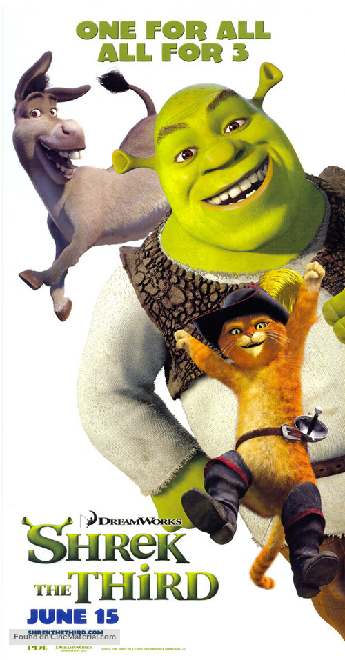 Shrek the Third - Movie Poster