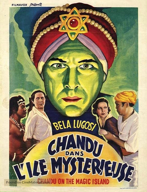 Chandu on the Magic Island - French Movie Poster