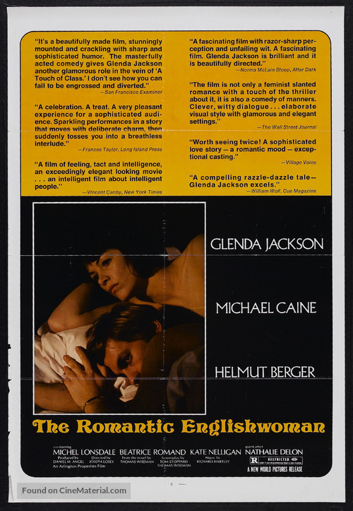 The Romantic Englishwoman - Movie Poster