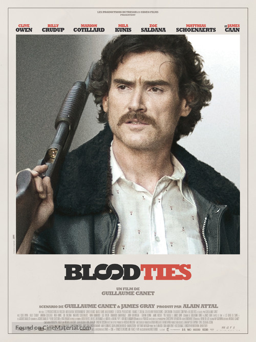 Blood Ties - French Movie Poster