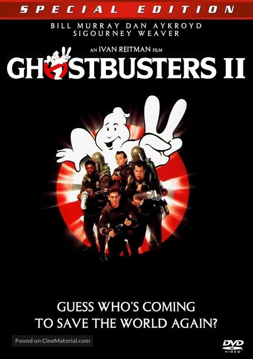 Ghostbusters II - DVD movie cover