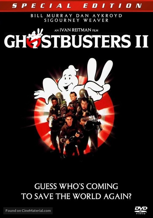 Ghostbusters II - DVD movie cover