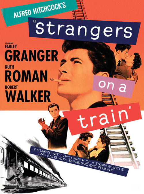 Strangers on a Train - DVD movie cover