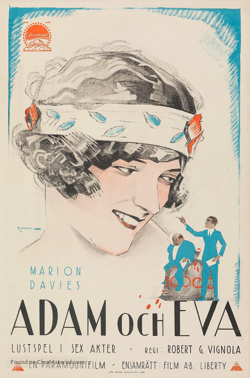 Adam and Eva - Swedish Movie Poster
