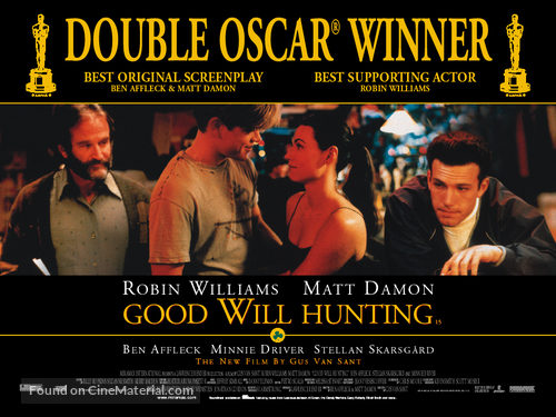 Good Will Hunting - British Movie Poster