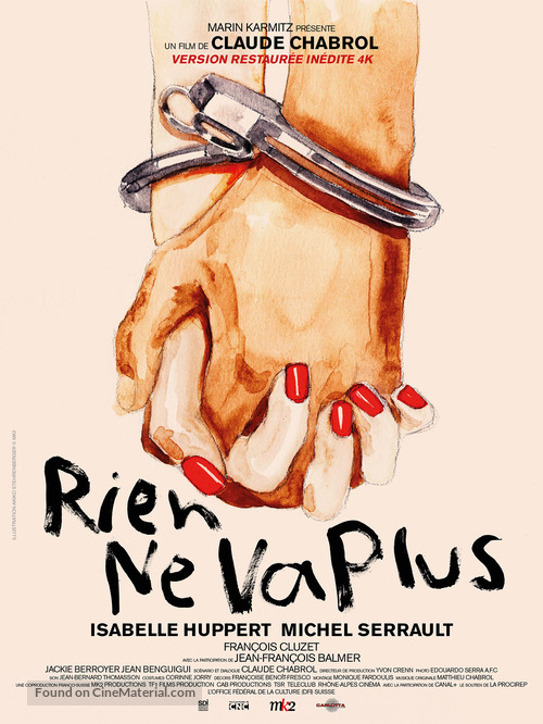 Rien ne va plus - French Re-release movie poster