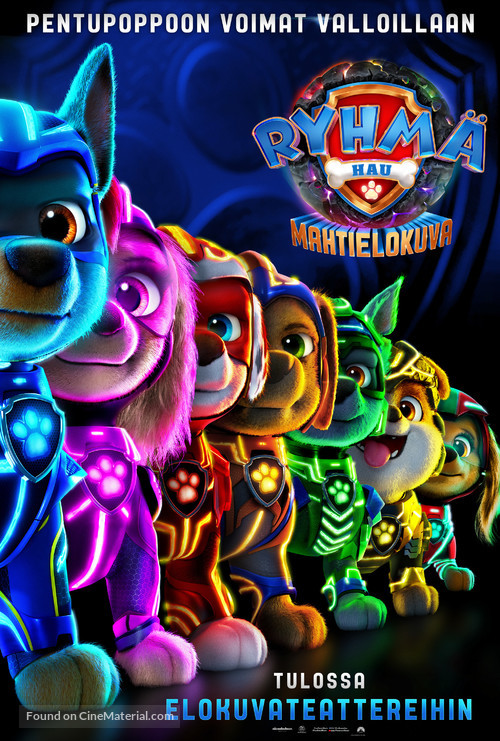 PAW Patrol: The Mighty Movie - Finnish Movie Poster