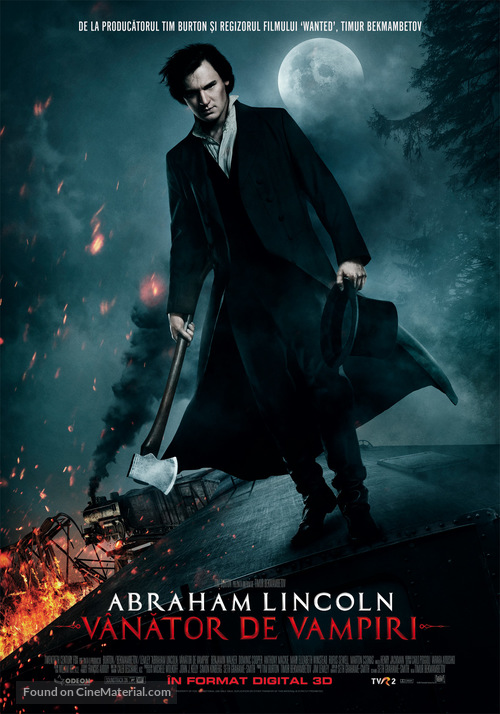 Abraham Lincoln: Vampire Hunter - Romanian Movie Poster