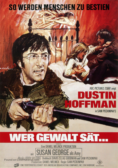 Straw Dogs - German Movie Poster