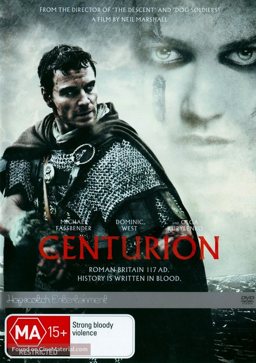 Centurion - Australian DVD movie cover