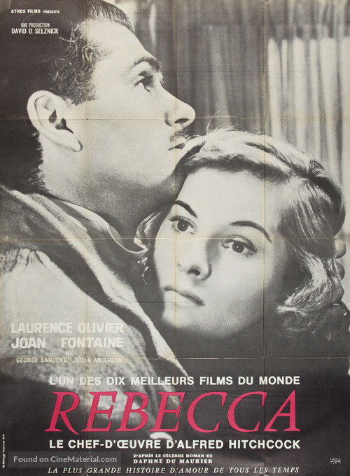 Rebecca - French Movie Poster