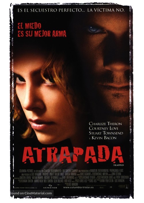 Trapped - Spanish Movie Poster