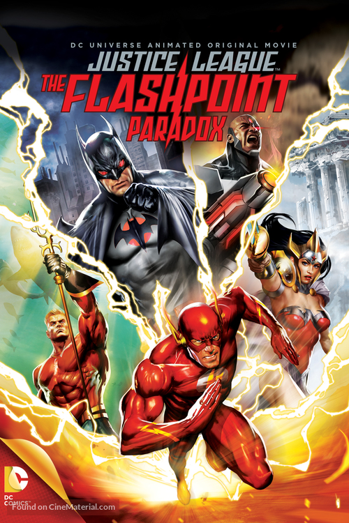 Justice League: The Flashpoint Paradox - DVD movie cover