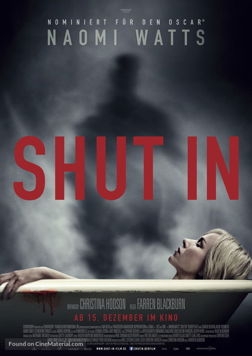 Shut In - German Movie Poster