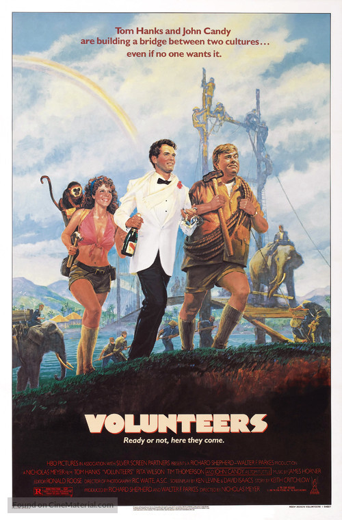 Volunteers - Movie Poster