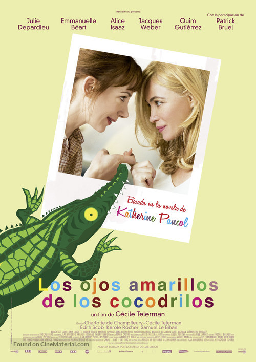 Les yeux jaunes des crocodiles - Spanish Movie Poster